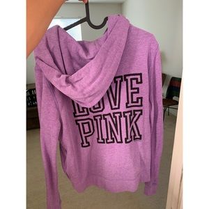 VS PINK purple hoodie